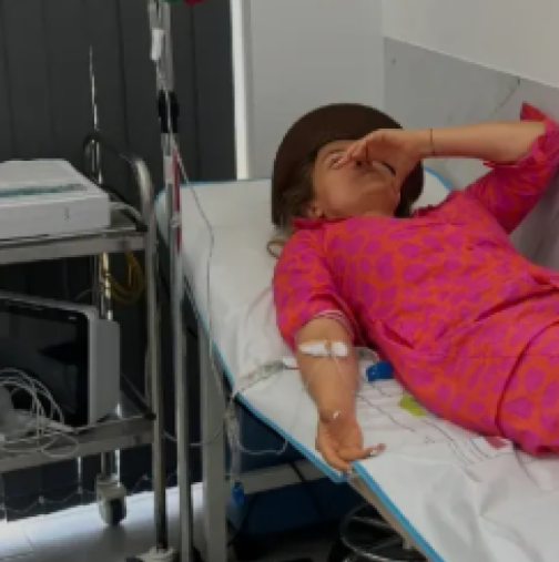 Петя Дикова в Спешното в Царево 