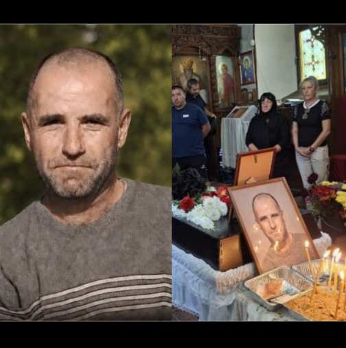 Започна опелото на Георги - десетки се стекоха в Кричим да се простят с него, погребват го на рождения му ден!