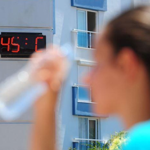 Жега и на юг от нас: Температурите скачат над 45°C