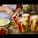 Колкото повече седят в маринатата, толкова по-вкусни стават! Напълнете бурканите, докато още има чушки! Стара рецепта: