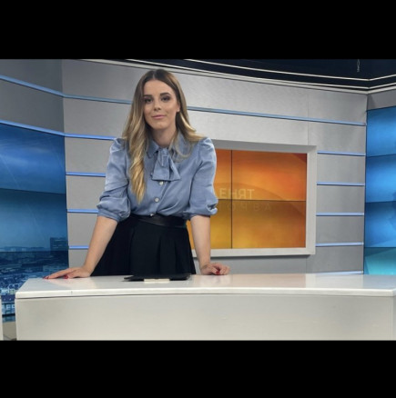 Любима водеща на БНТ с тревожни кадри от Пирогов - показа система и превръзка на окото: 