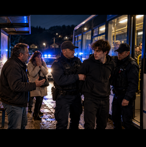 Екшън в автобус край София: 18-годишен насочи пистолет към двама непознати, „Ей сега ще те гръмна“