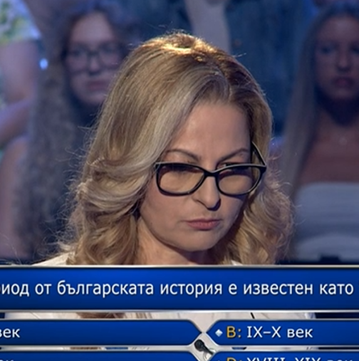 Блондинката Даниела направи фурор в „Стани богат“