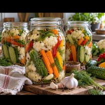 Туршия БЕЗ оцет и захар по СТАРИЯ НАЧИН! 100% натурален вкус и чудно хрупкава накрая: