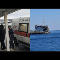 Първи кадри от ранените моряци във Варна: Един е с бинтована глава, Морската гара почерня от полиция и линейки