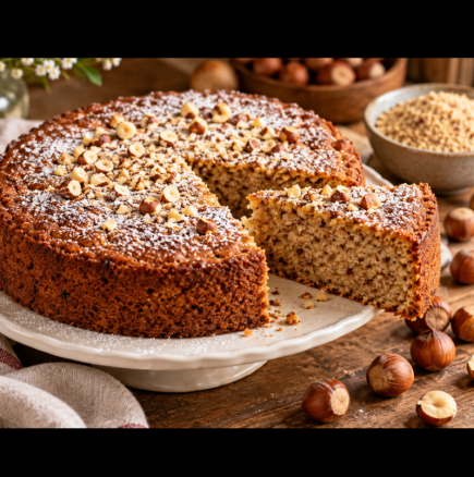 Италианска ЛЕШНИКОВА ТОРТА без брашно и бакпулвер! 4 съставки, а вкусът е 