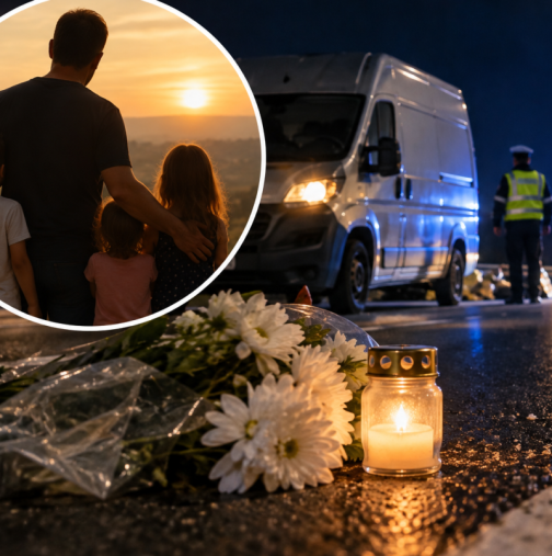 Баща на три деца загина на пътя, а брат му разказва за последните му часове
