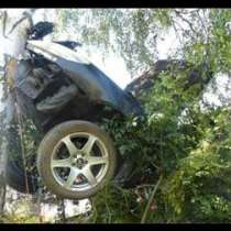 Колата, която се разцепи на две в зверска катастрофира край Русе-снимки