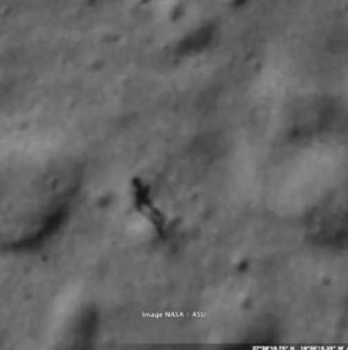 Откриха извънземно на Луната - Видео
