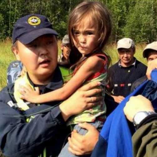 3-годишно изгубено момиченце оцеля 12 дни в гората на Сибир
