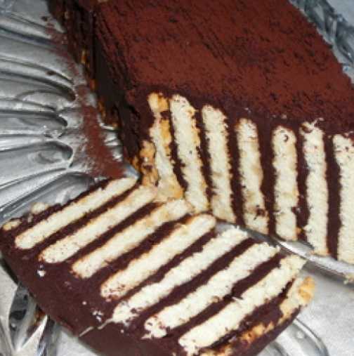 Рецепта за уникална бисквитена торта !