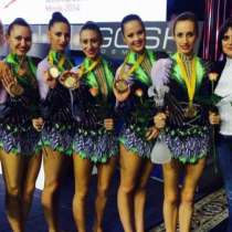 Златни и бронзови медали за ансамбъла ни по художествена гимнастика