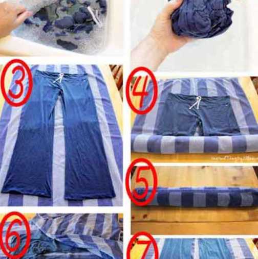 Ето как как да възстановим дължината на дрехи, които са се събрали по време на пране