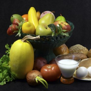 Равномерно балансираната диета и зеленчуците