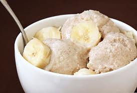 Бананов сладолед с кафява захар