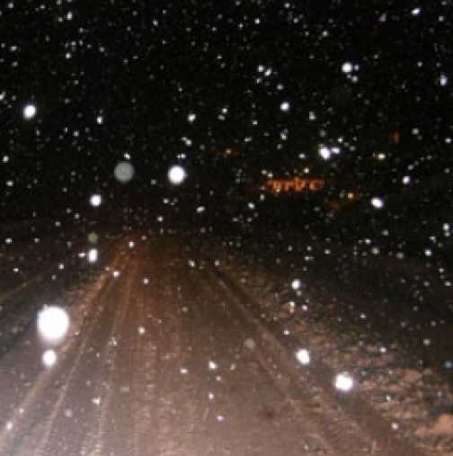 Сняг се изсипа над Северна България