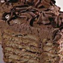Отличен десерт без много мъки : Шоколадова кекс-торта 