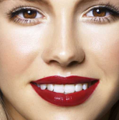 Визуален ефект как носът ни да изглежда по- тесен