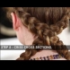 Как да си направите уникална плетена прическа! (Видео)