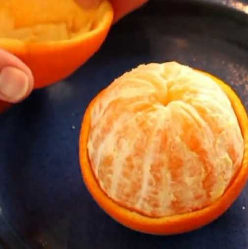 Как лесно да oбелите портокал