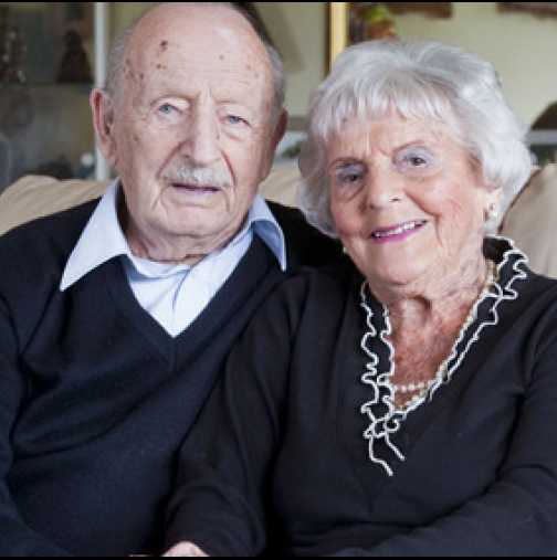 Вижте щастливата двойка, женена от 80 години!