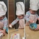 Удивителен урок по готвене от най-малката готвачка на 1 година!