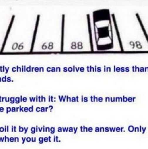 Опитайте се да не се дразните: Само децата могат бързо да решат този тест