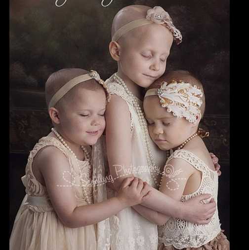 Малките ангелчета, които победиха рака и разтопиха милиони сърца преди и след - Снимки