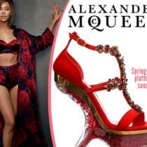 Новата колекция пролетни обувки на Alexander McQueen
