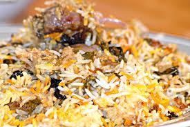 Арабски ориз с телешко и зеленчуци