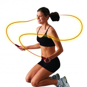Скачането на въже изгаря 340 калории за 30 минути