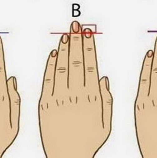 Хората, на които безименният пръст е по-дълъг от показалеца имат много силно излъчване, хора с по-голям показалец ...