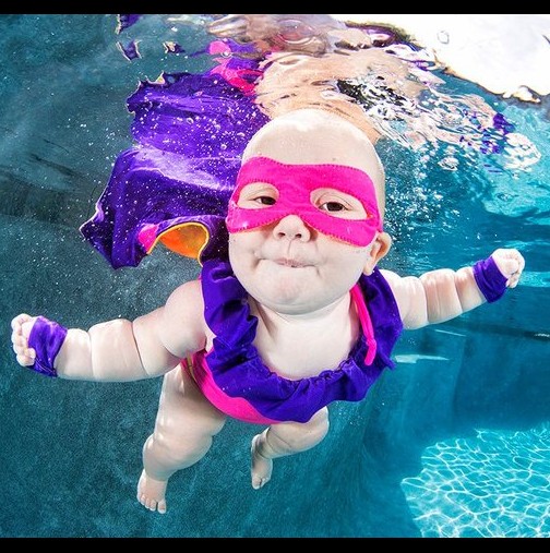 Можете ли да устоите на тези страхотни подводни снимки на бебета?