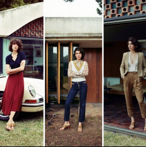 Голямото завръщане на стила от 70-те за есен/зима 2015: Манго ни предлага красиви ретро модели 