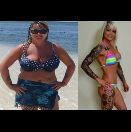 Невероятна промяна: От излишни килограми, до перфектни мускули