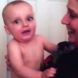 Безценно: Вижте реакцията на бебче, което се среща с близначката на майка си (Видео)