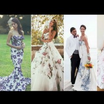 Новият булчински хит: Романтични сватбени рокли на цветя, идеални за пролетна и лятна сватба