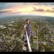 Луд тийнейджър си направи селфи на 180 метра: Вижте невероятната гледка на града! (Видео)
