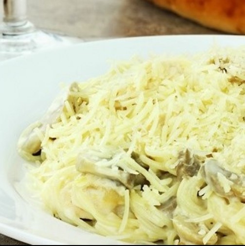 Вечеря за по-малко от половин час: Спагети с гъби и кашкавал- просто и вкусно ястие след тежък работен ден