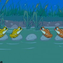 Супер IQ ТЕСТ: Преместете жабите за 1 минута