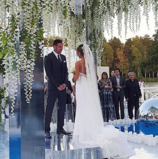 Ексклузивни снимки и видео от сватбата на Благой Георгиев и Есмер