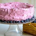 Боровинкова торта с маслен крем