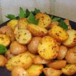 Пикантни пресни картофи