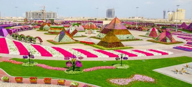 Най-голямата цветна градина в света