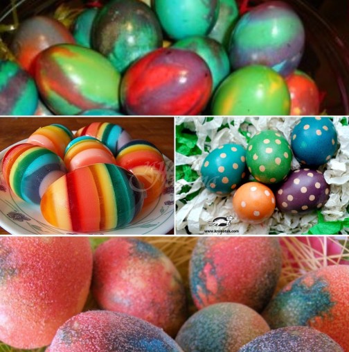 10 начина за боядисване на яйца