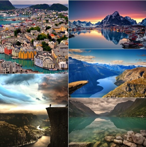 Тези снимки ще ви накарат да посетите Норвегия задължително. Всичко, което кажем за нея няма да е достатъчно! (Снимки)