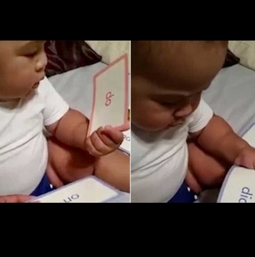 Уникален феномен! Това бебе може да прави неща, които никое друго досега не е могло (Видео)