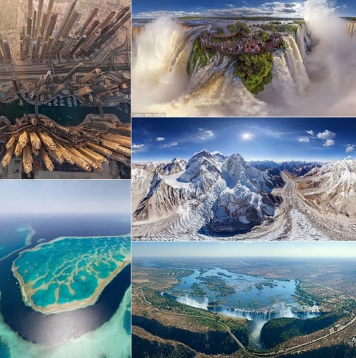 13-те най-красиви панорами в света, заснети от високо. Снимки спиращи дъха