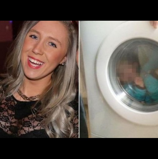 Снимка взриви Фейсбук: Майка на дете със Синдром на Даун, го затвори в пералнята и вижте какво се случи!