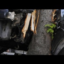 В навечерието на Коледа: Млад мъж загина след удар в дърво край Варна, друг е с опасност за живота